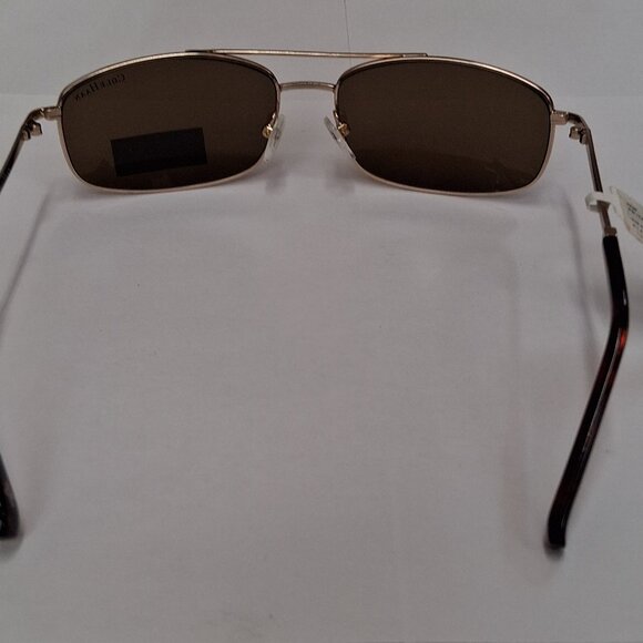 Cole Haan  Distressed Gold Sunglasses: